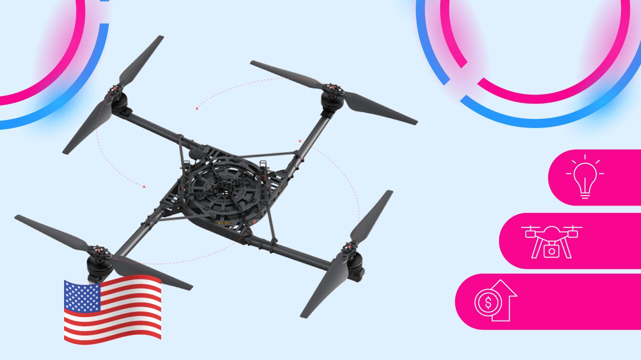The Top 5 Best American-Made Drones Featured image.