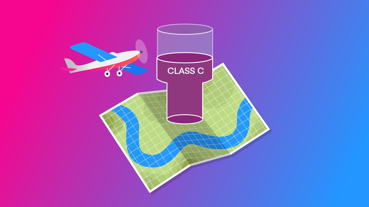 Class C Airspace Explained Featured Image.