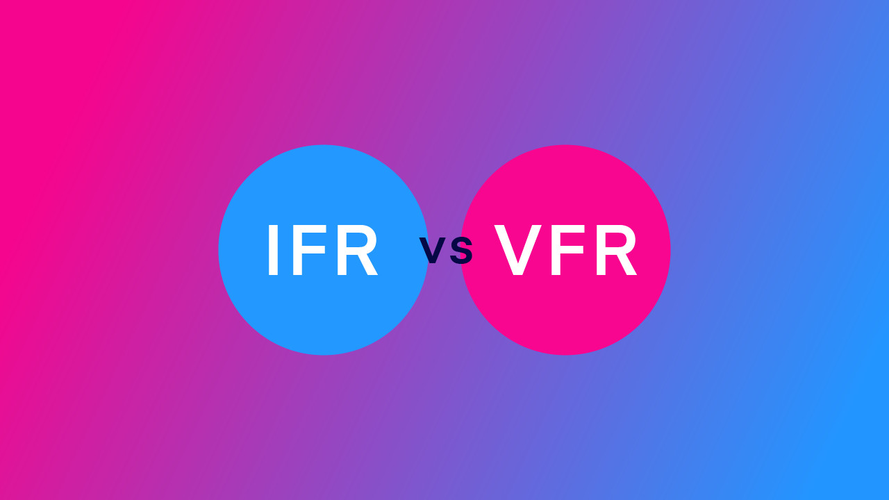 IFR vs VFR in Aviation | Understanding the Differences Featured Image.