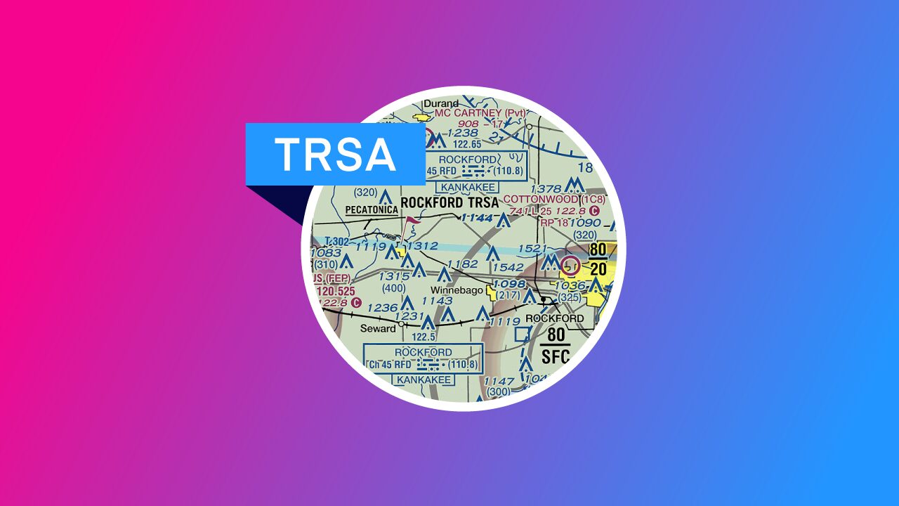 TRSA Airspace Explained (Terminal Radar Service Area) Featured Image.